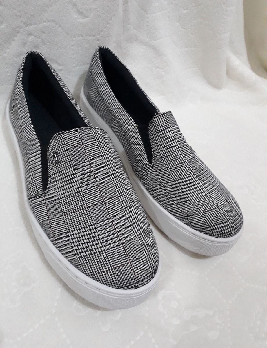 slip on santa lolla xadrez