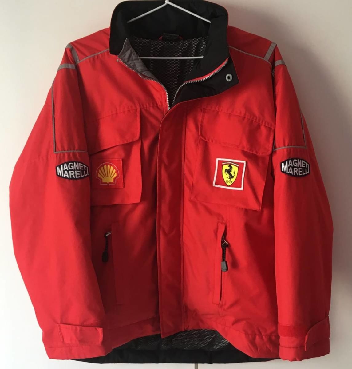 jaqueta da ferrari masculina
