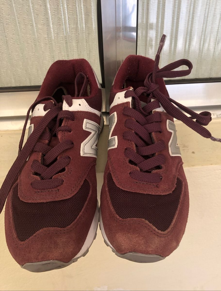 tênis feminino new balance 574 classic azul marinho