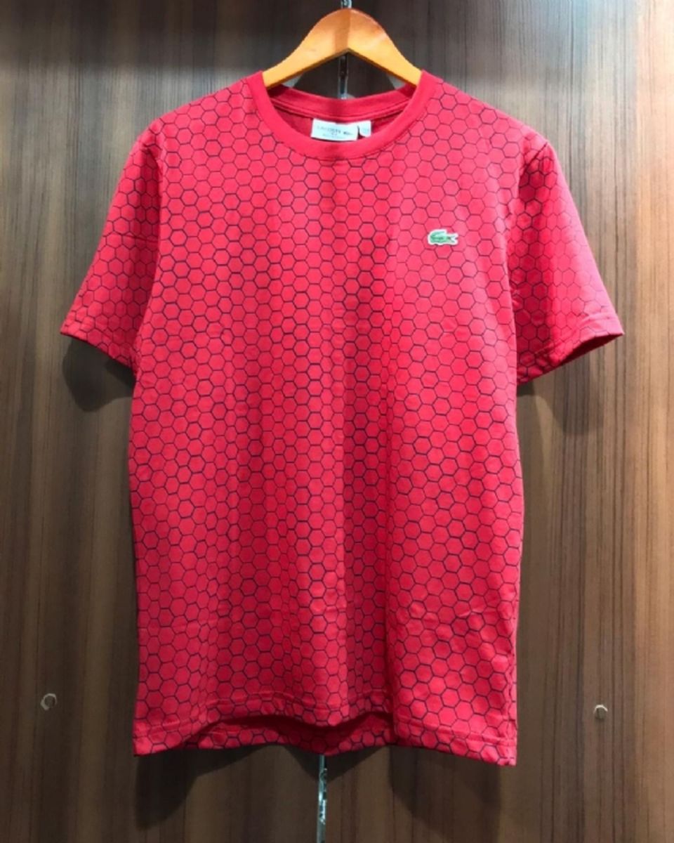 camisa lacoste colmeia