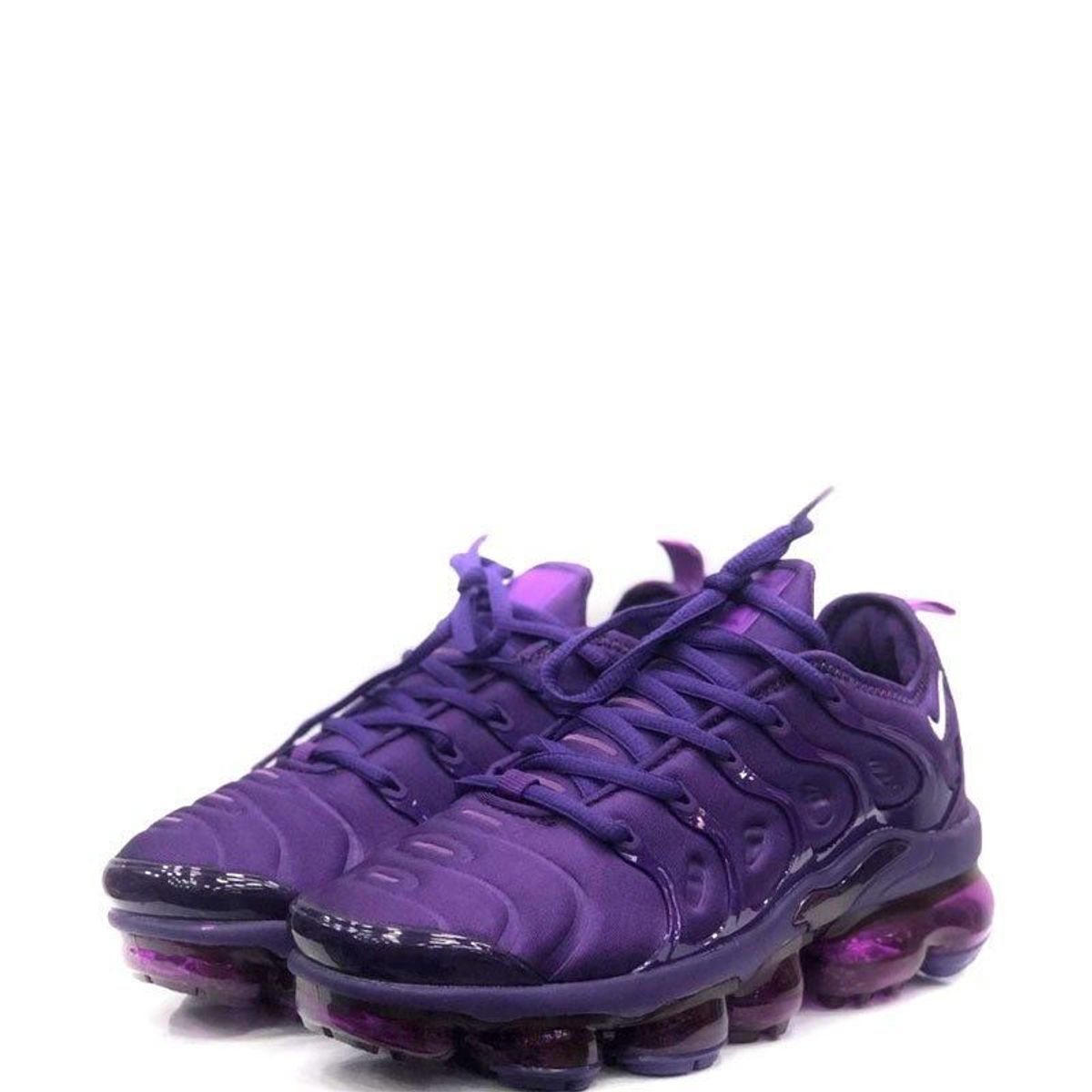 tenis vapormax plus roxo