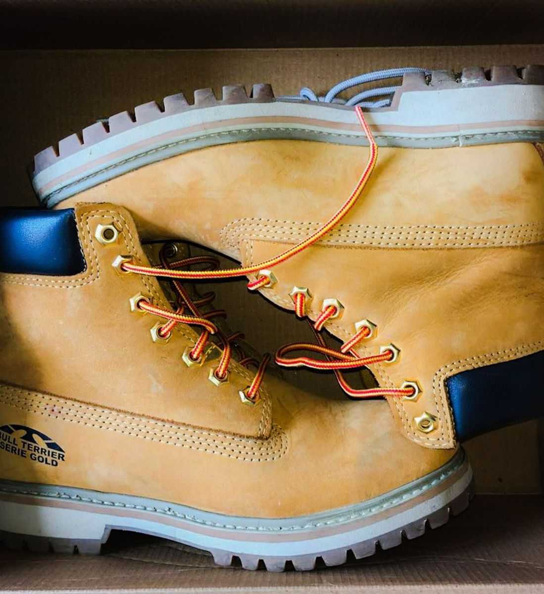 bota bull terrier mack serie gold original