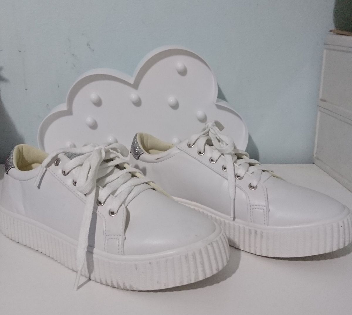 tenis chunky aquamar