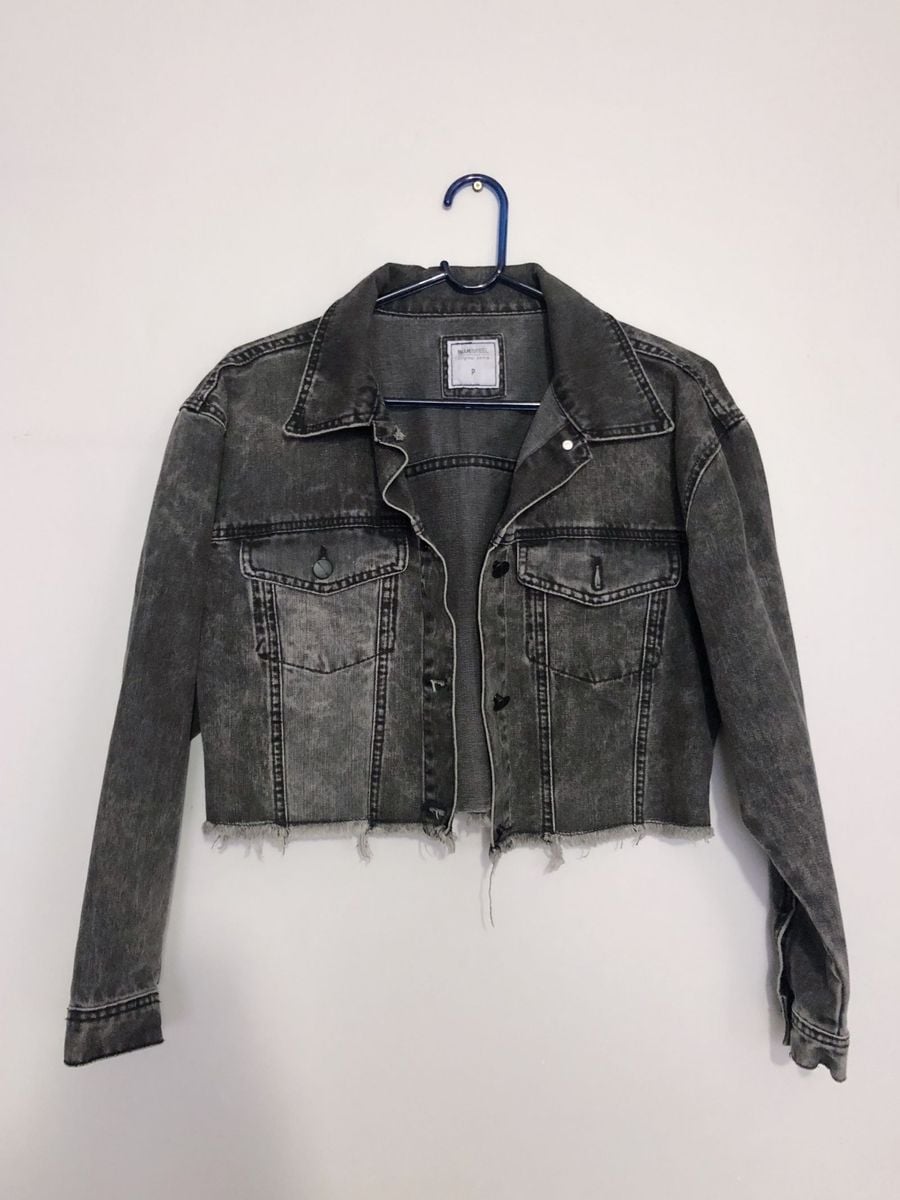 jaqueta jeans feminina blue steel