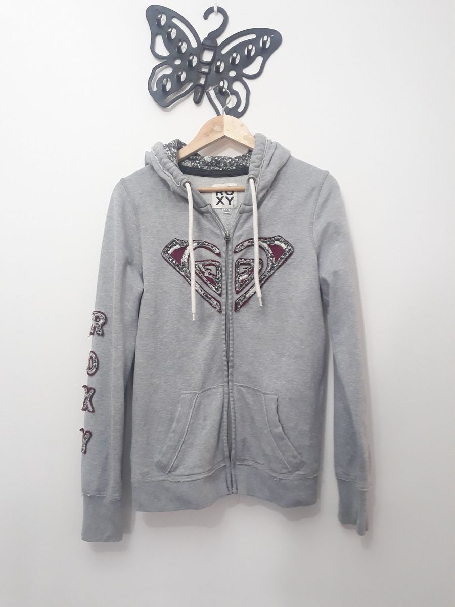 blusa moletom feminina roxy