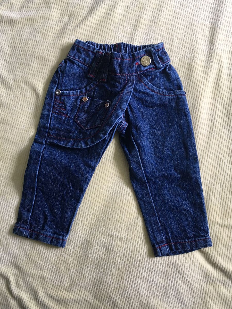 calça jeans recem nascido masculino
