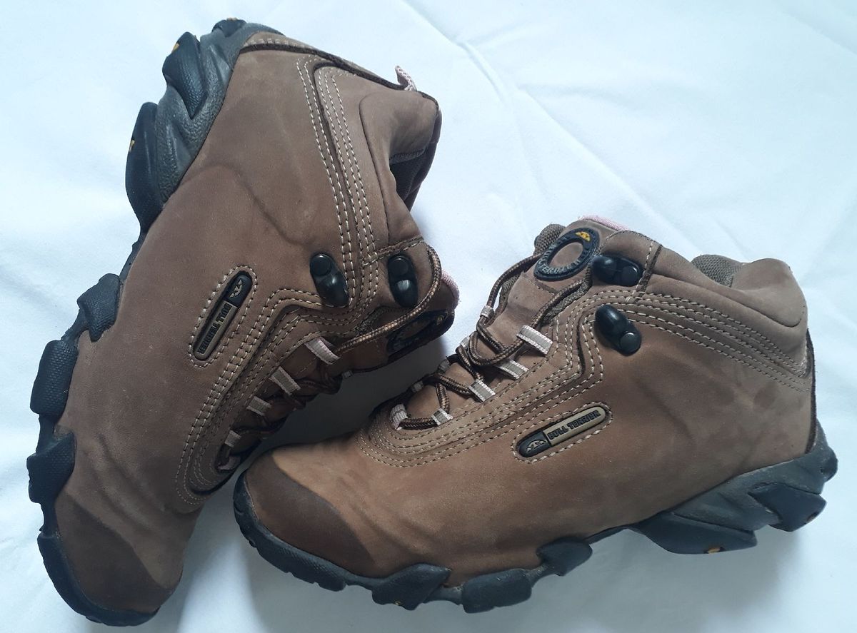 bota trekking feminina bull terrier