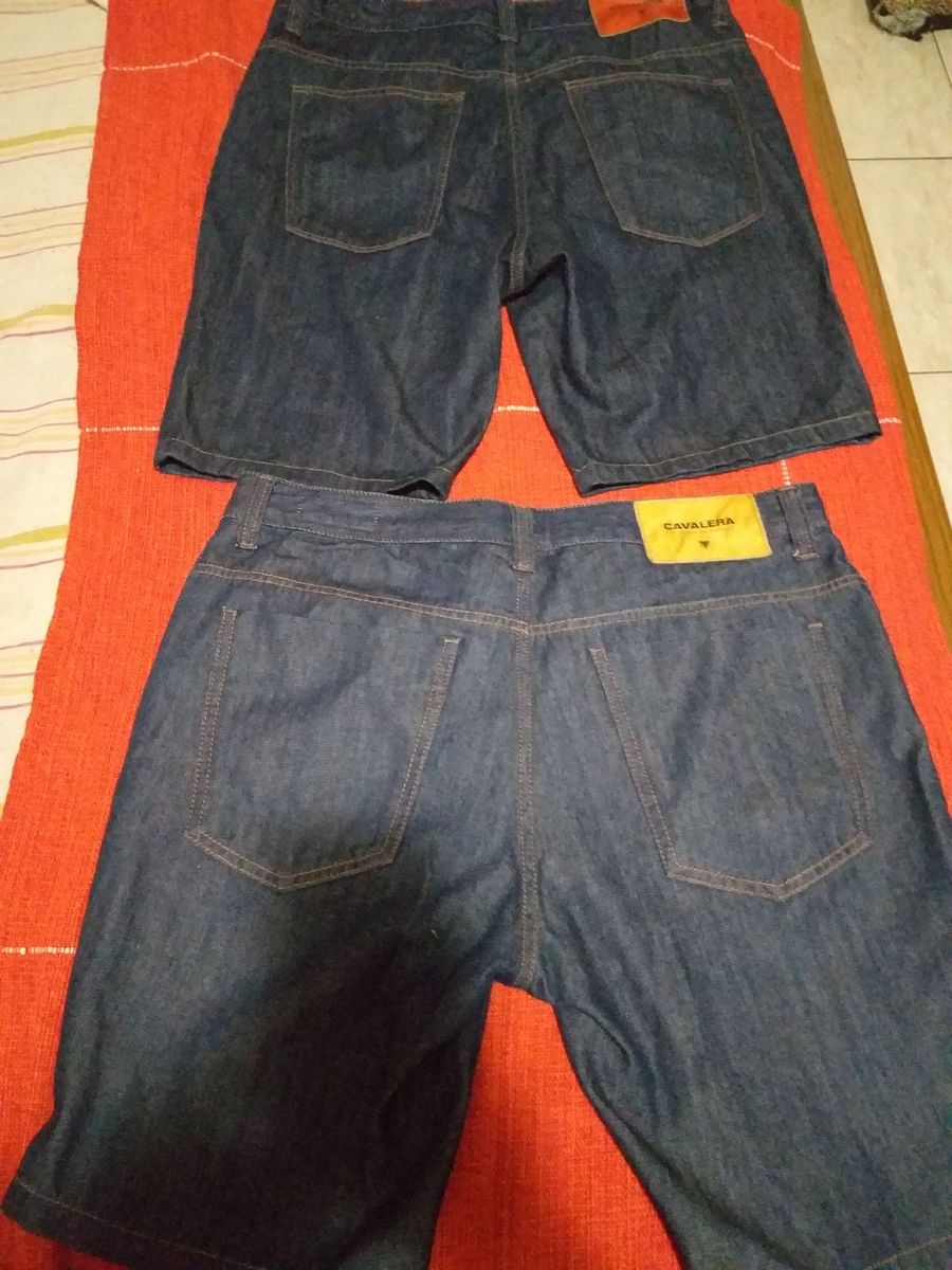 bermuda jeans masculina cavalera