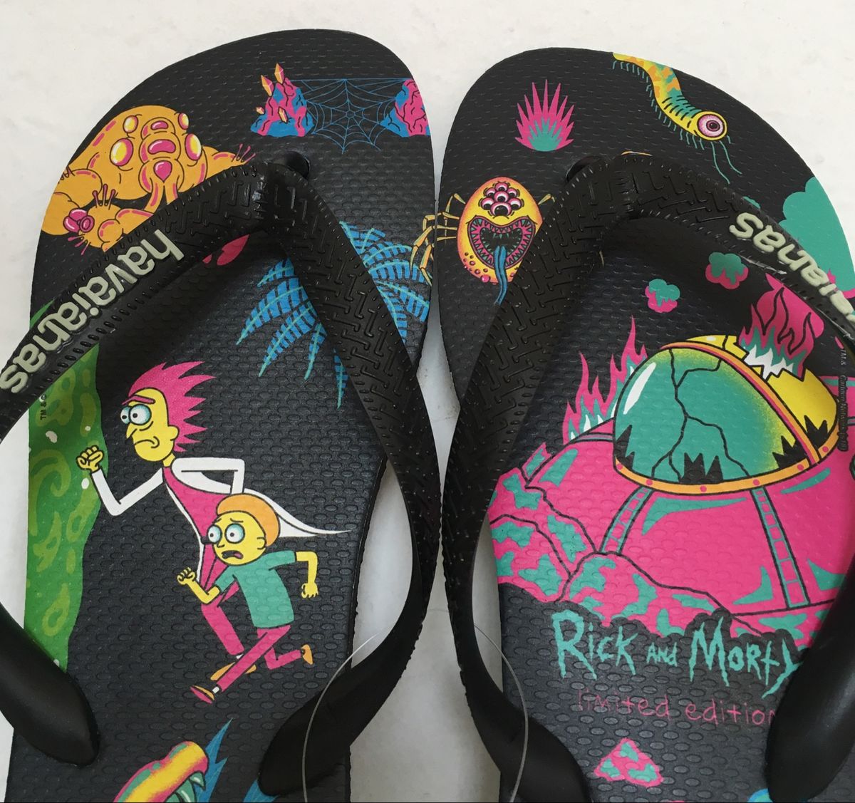 havaianas rick e morty