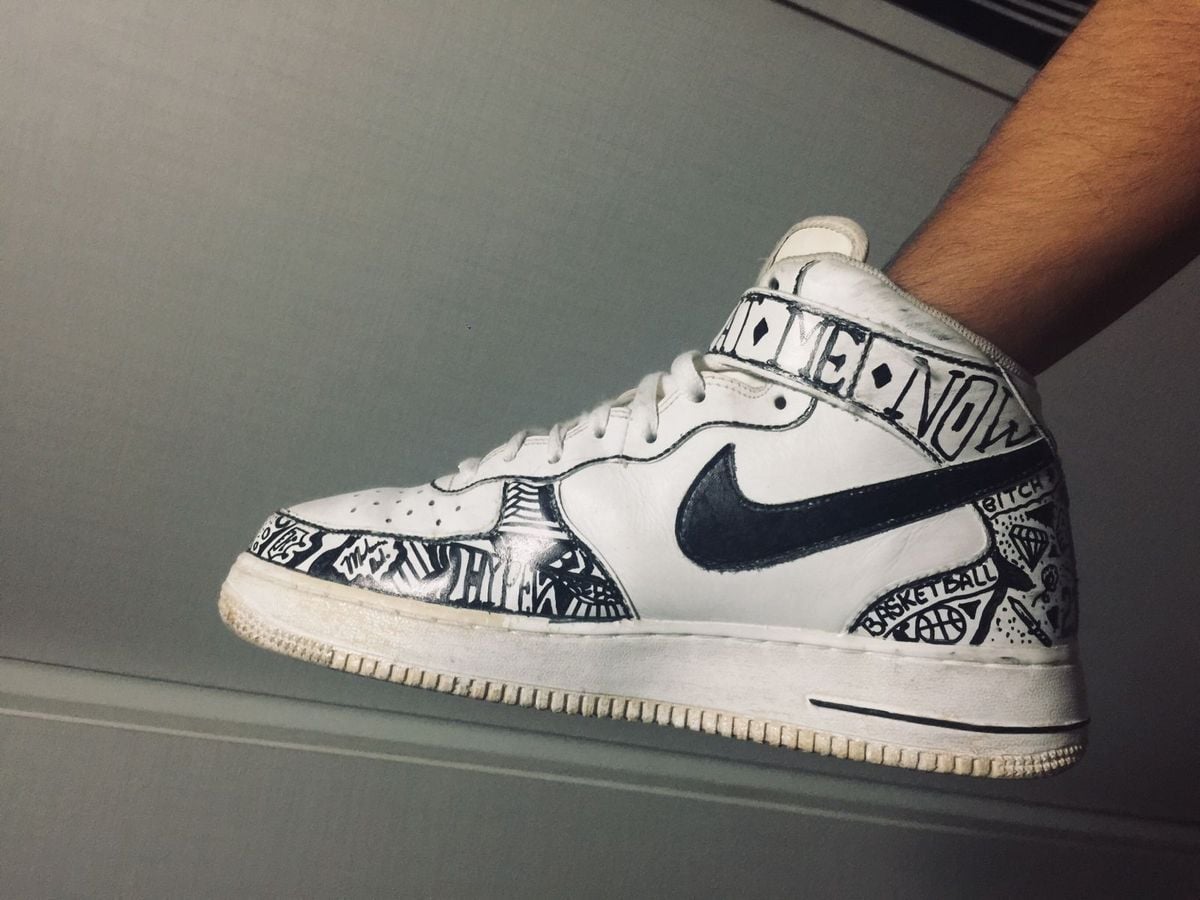 customização de tenis