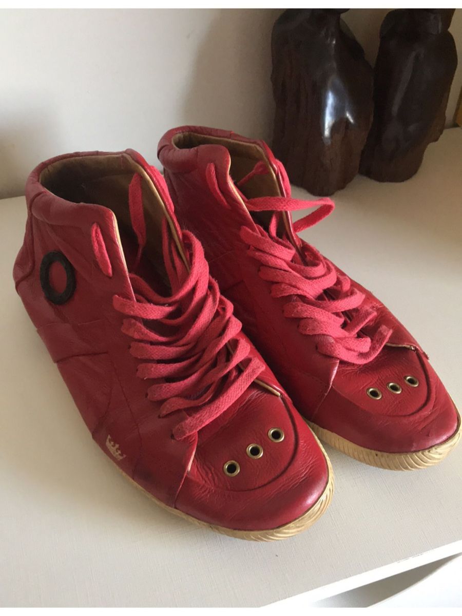 tenis vermelho osklen