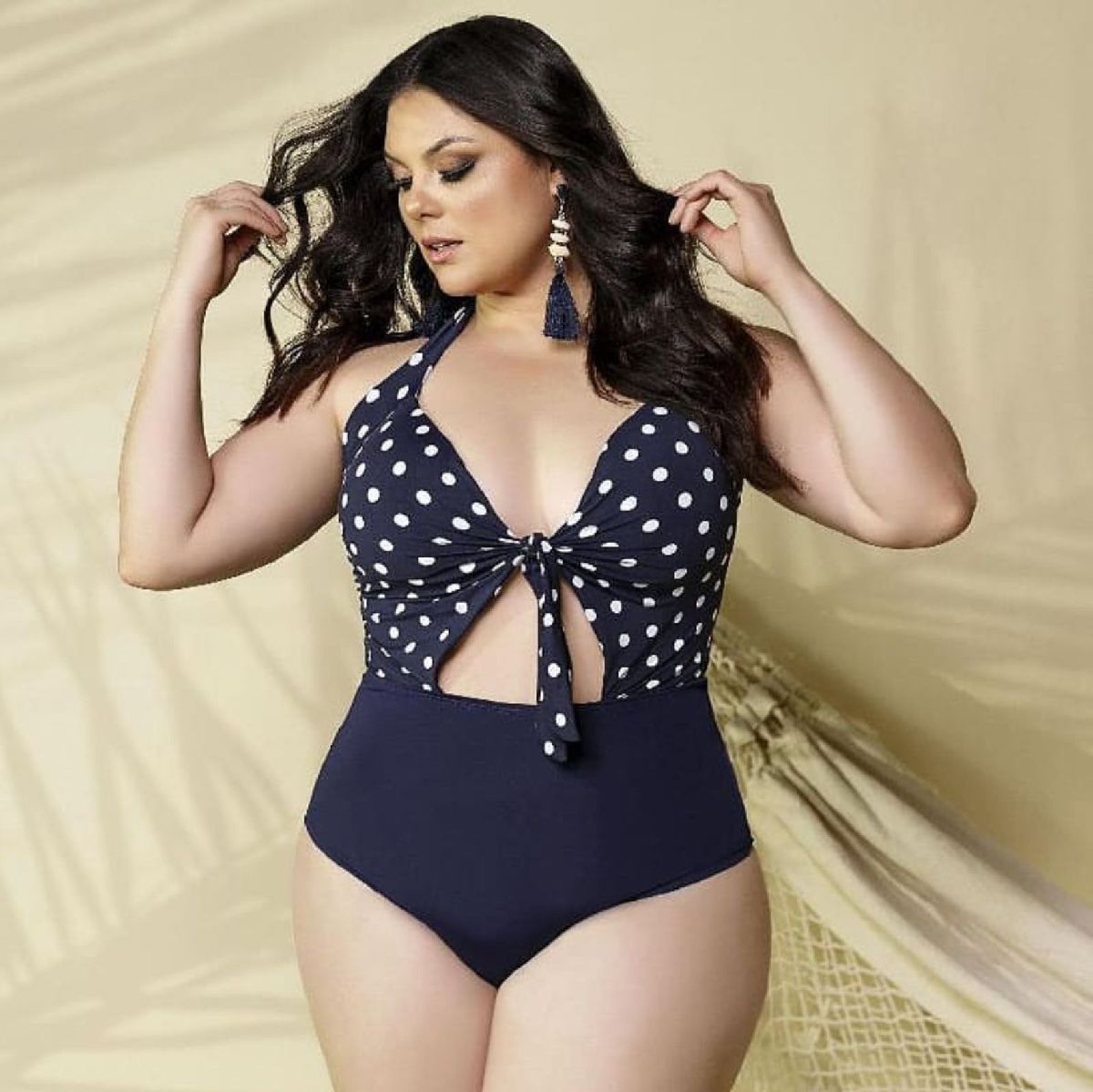 roupa praia plus size