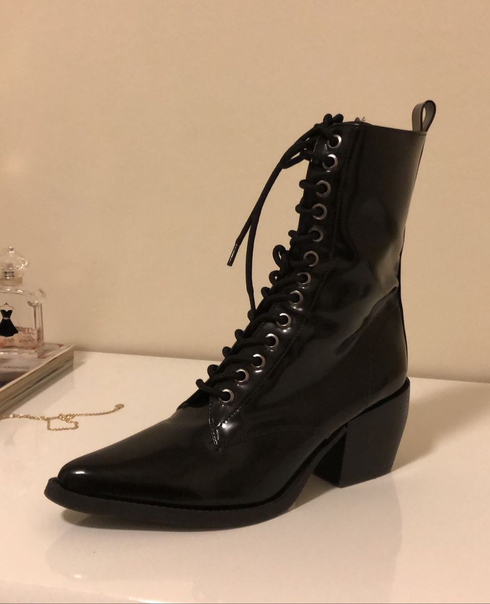 bota verofatto cano curto amarrar