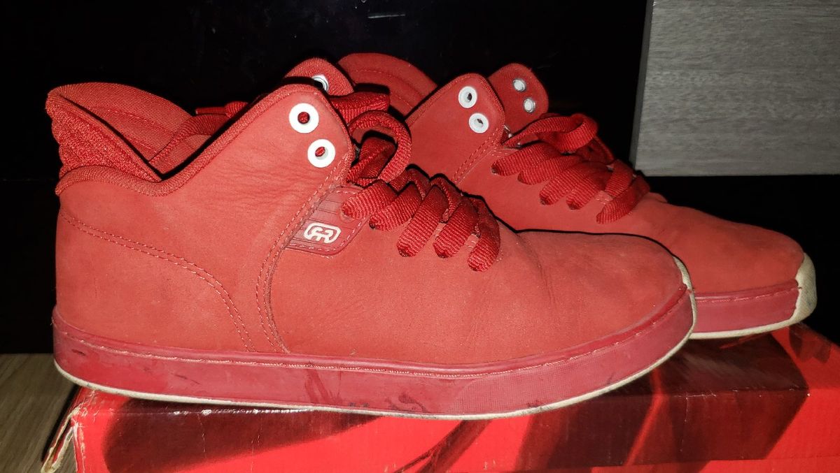 tenis hocks marcelo formiga vermelho