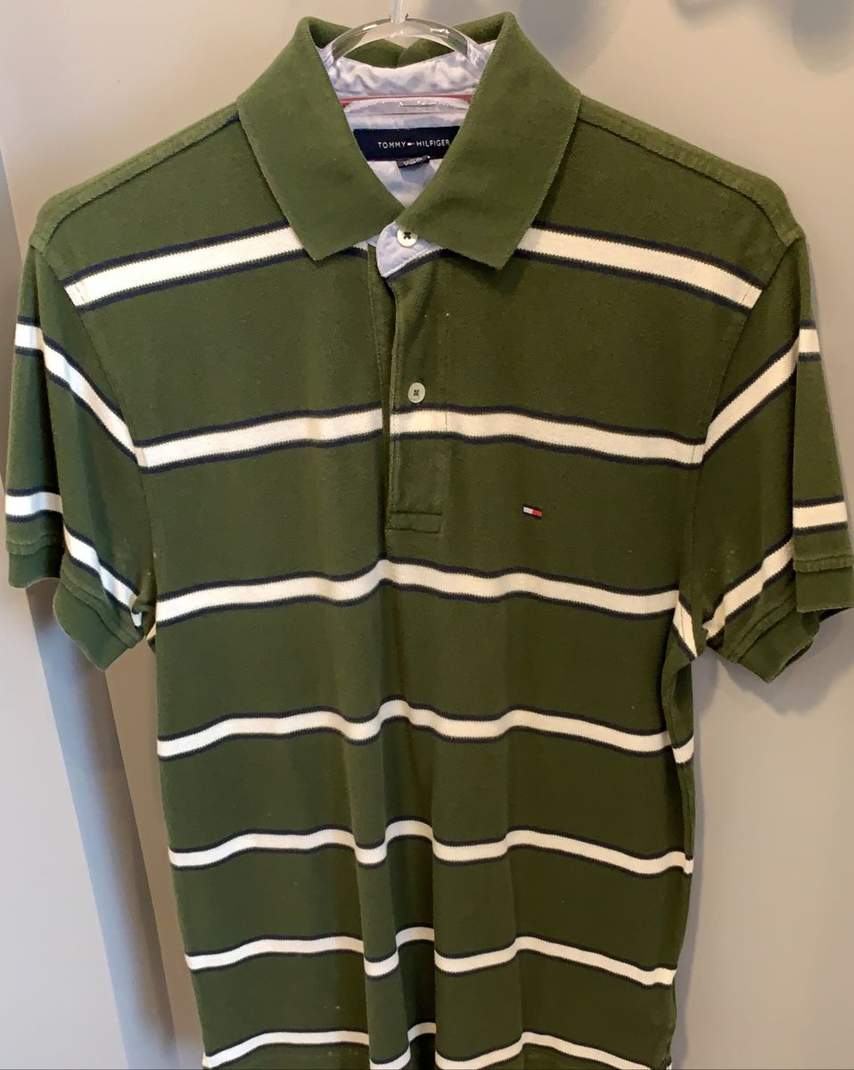 gola polo tommy hilfiger masculina