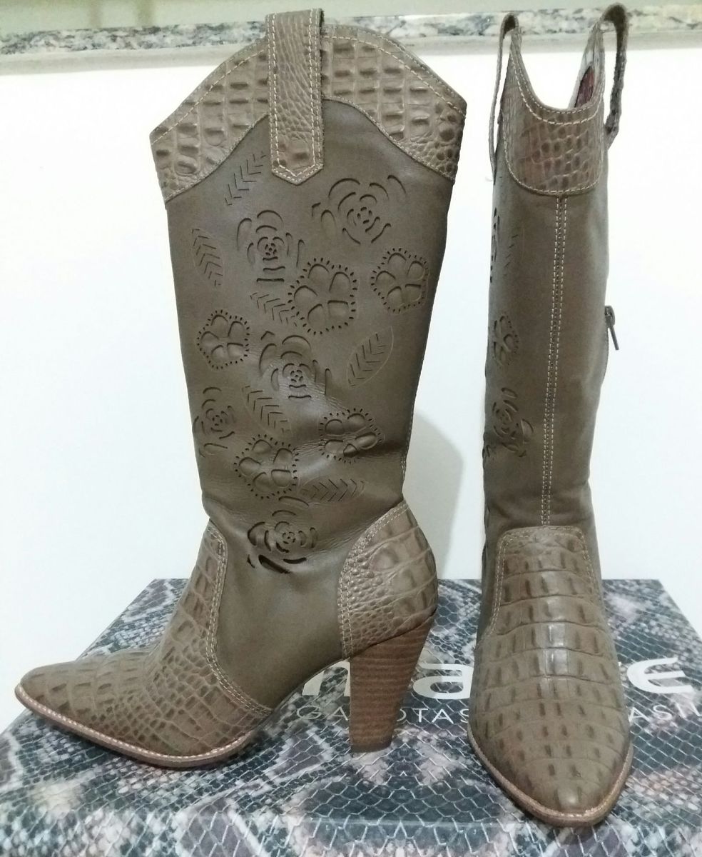 bota country feminina via marte