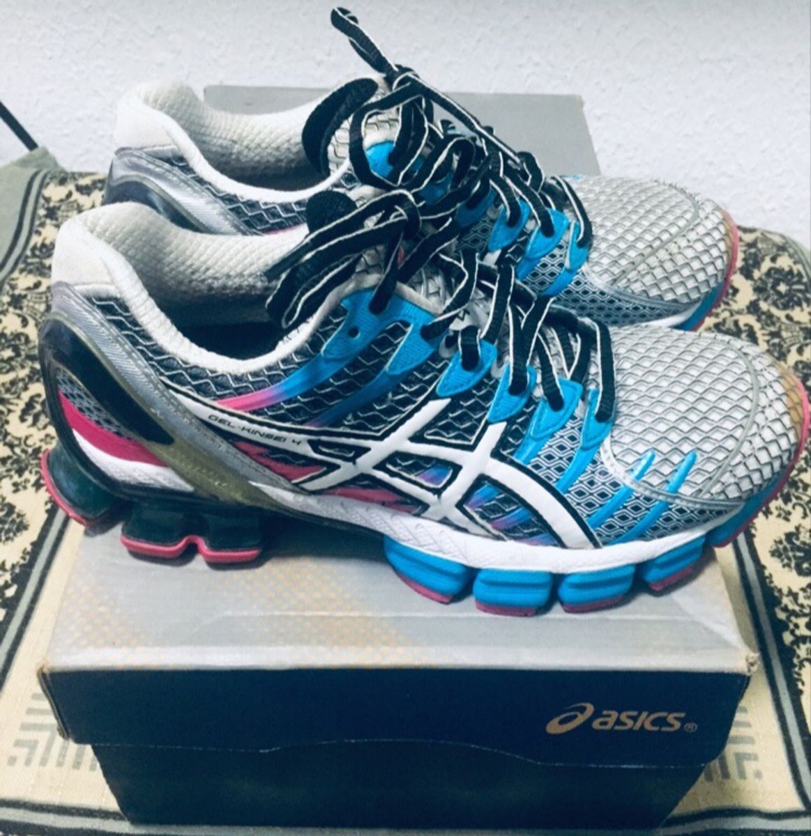 asics gel kinsei feminino