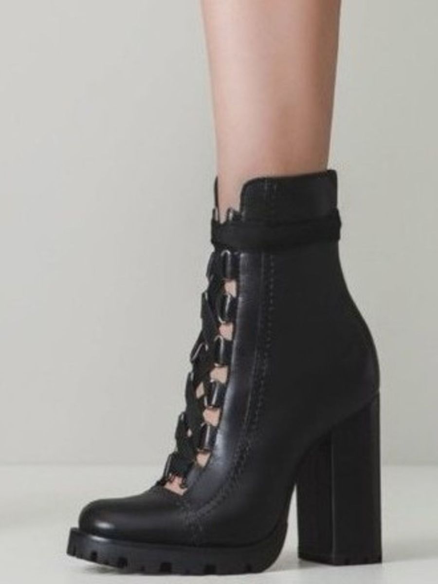 combat boots sola tratorada schutz