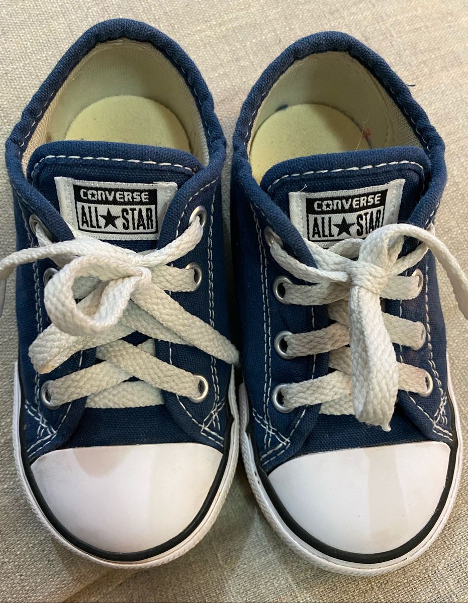 all star infantil tamanho 22