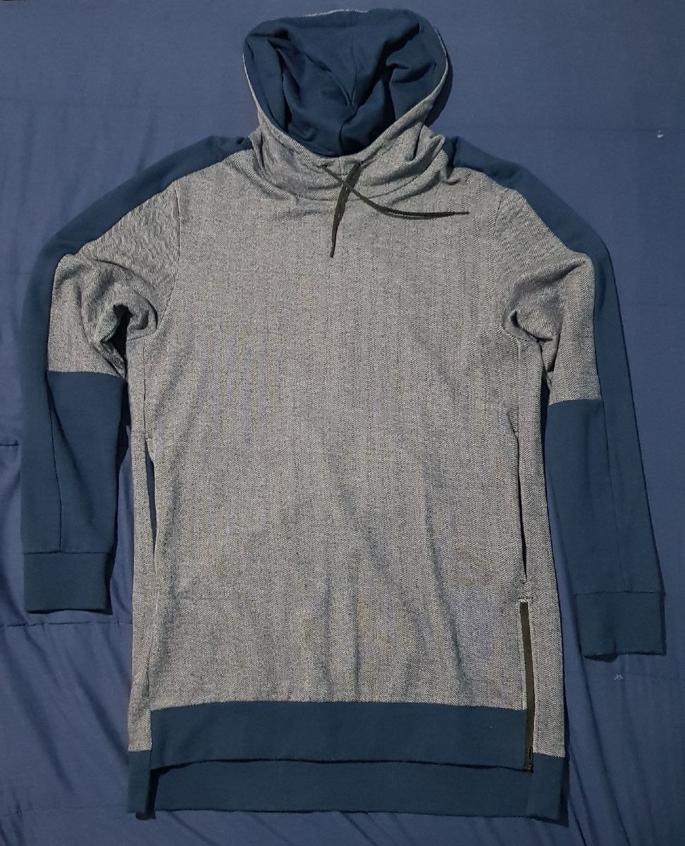 casaco longline masculino