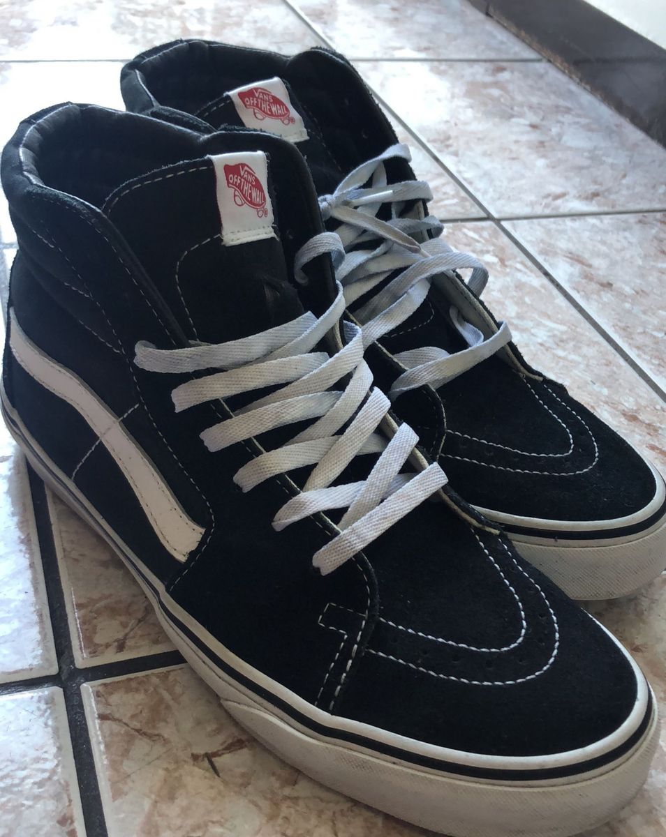 tenis vans old skool vinho cano alto