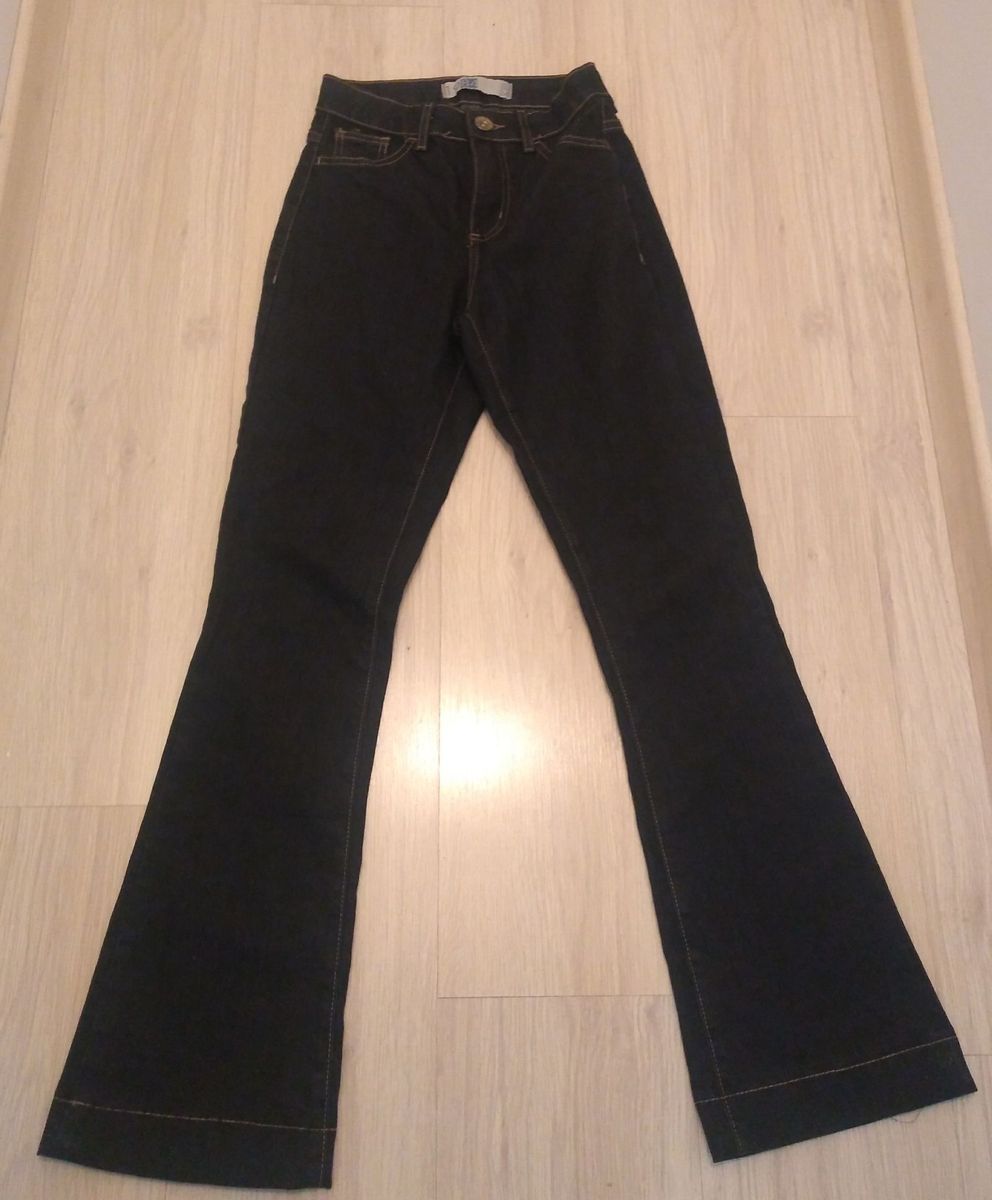 calça flare 34