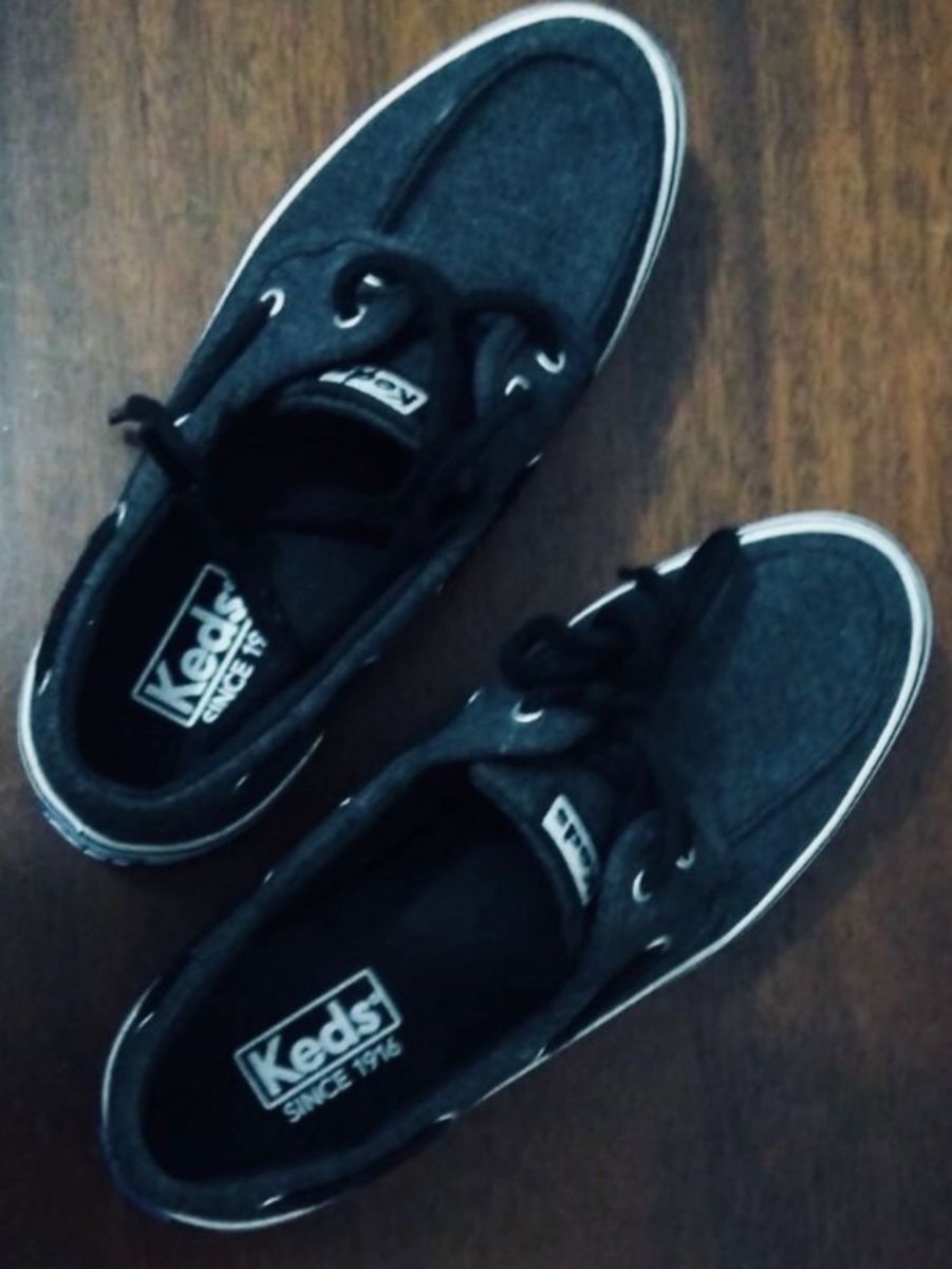 keds cinza escuro
