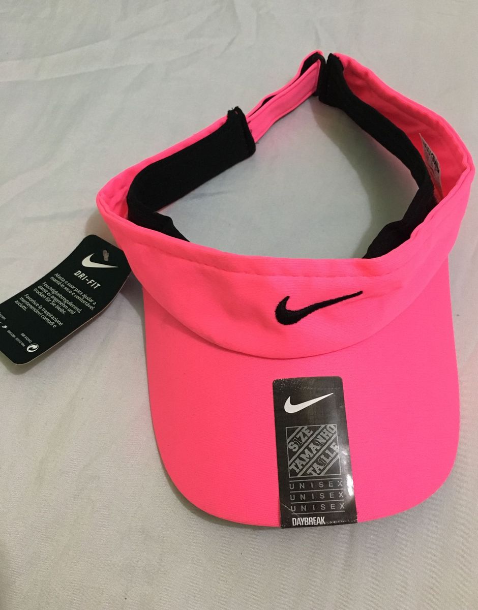 viseira rosa nike