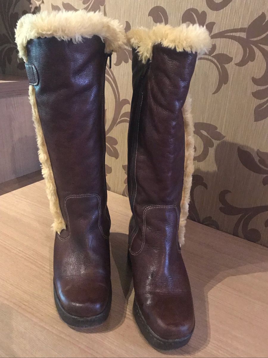 botas femininas forradas com pele