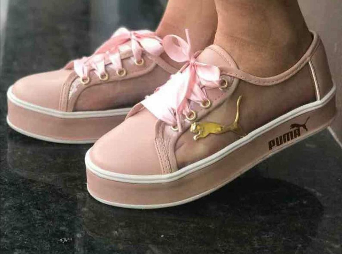 sapatos femininos da puma