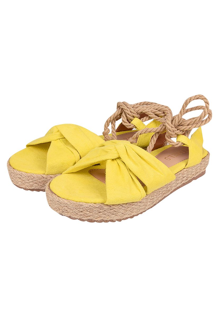 como amarrar sandalia espadrille