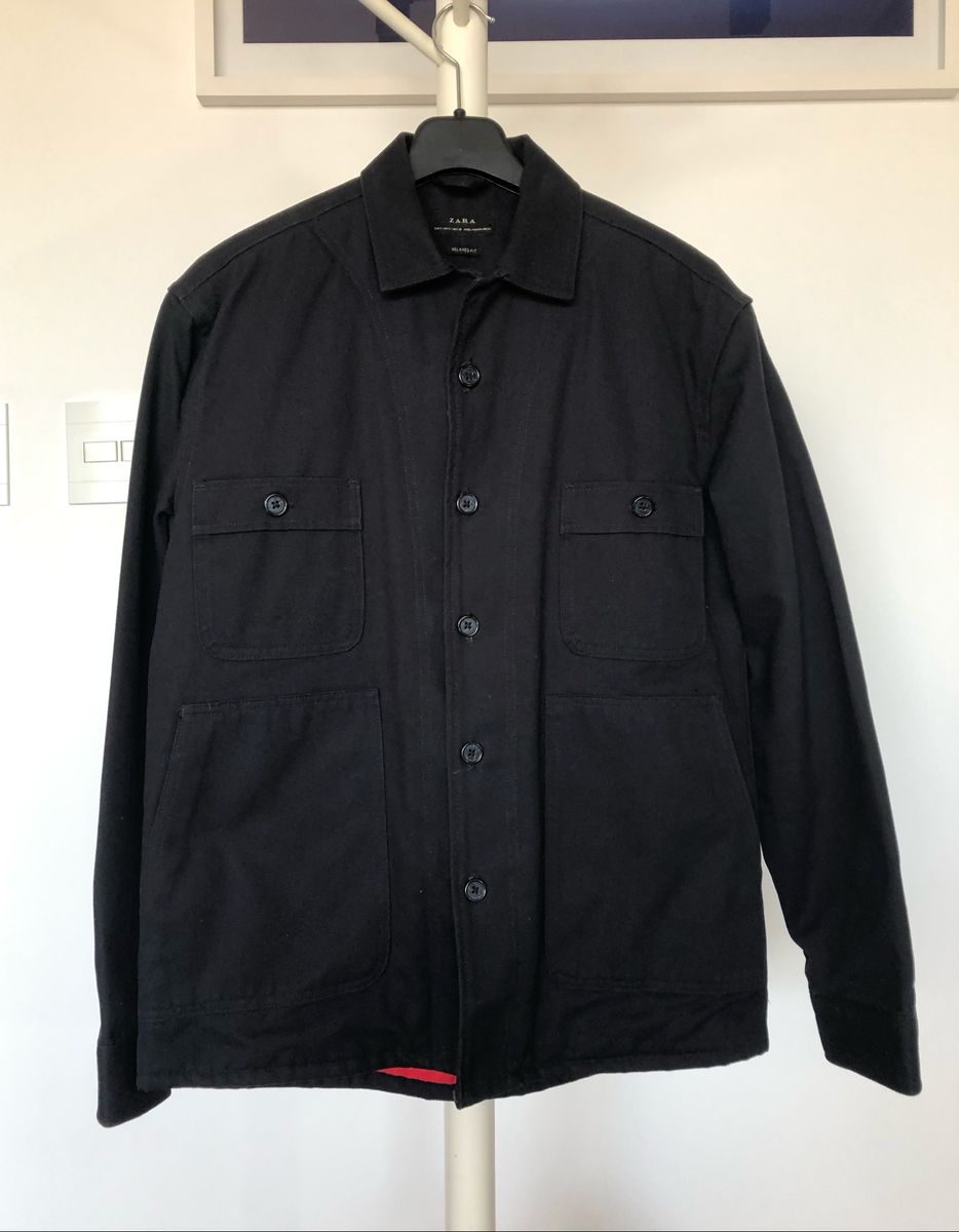 casaco militar zara