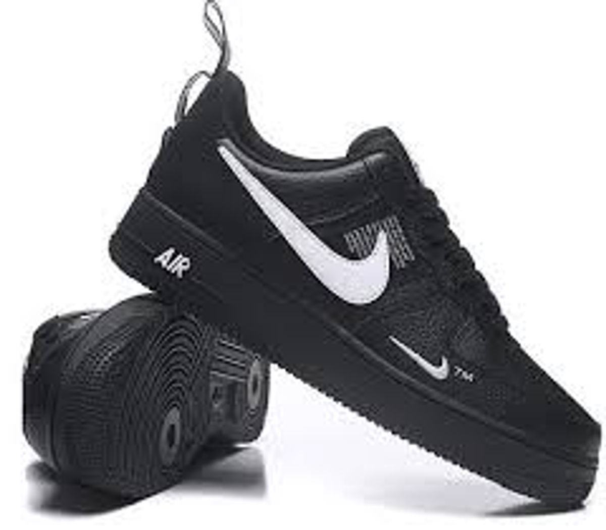 nike air force 1 utility preto e azul