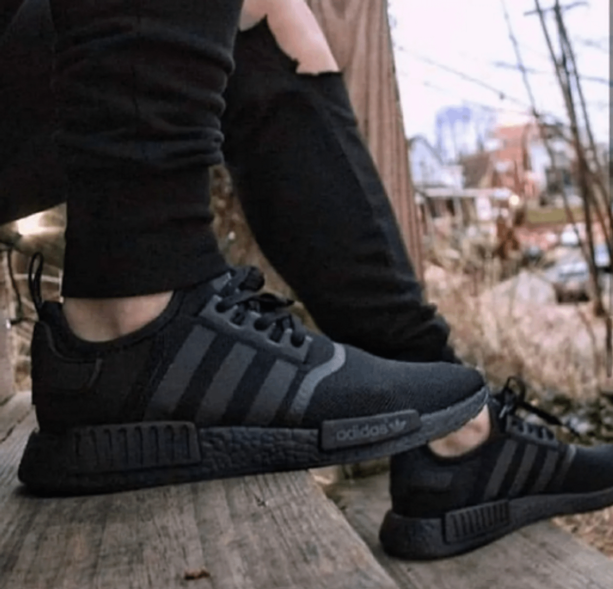 adidas nmd preto rosa