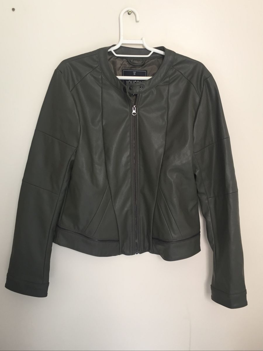 youcom jaqueta de couro