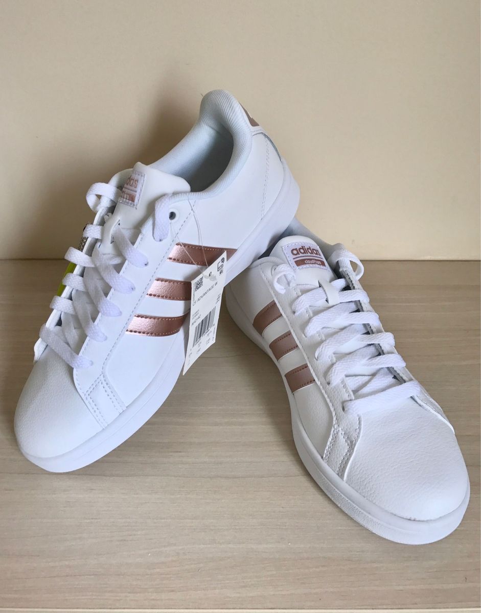 tenis adidas rose gold