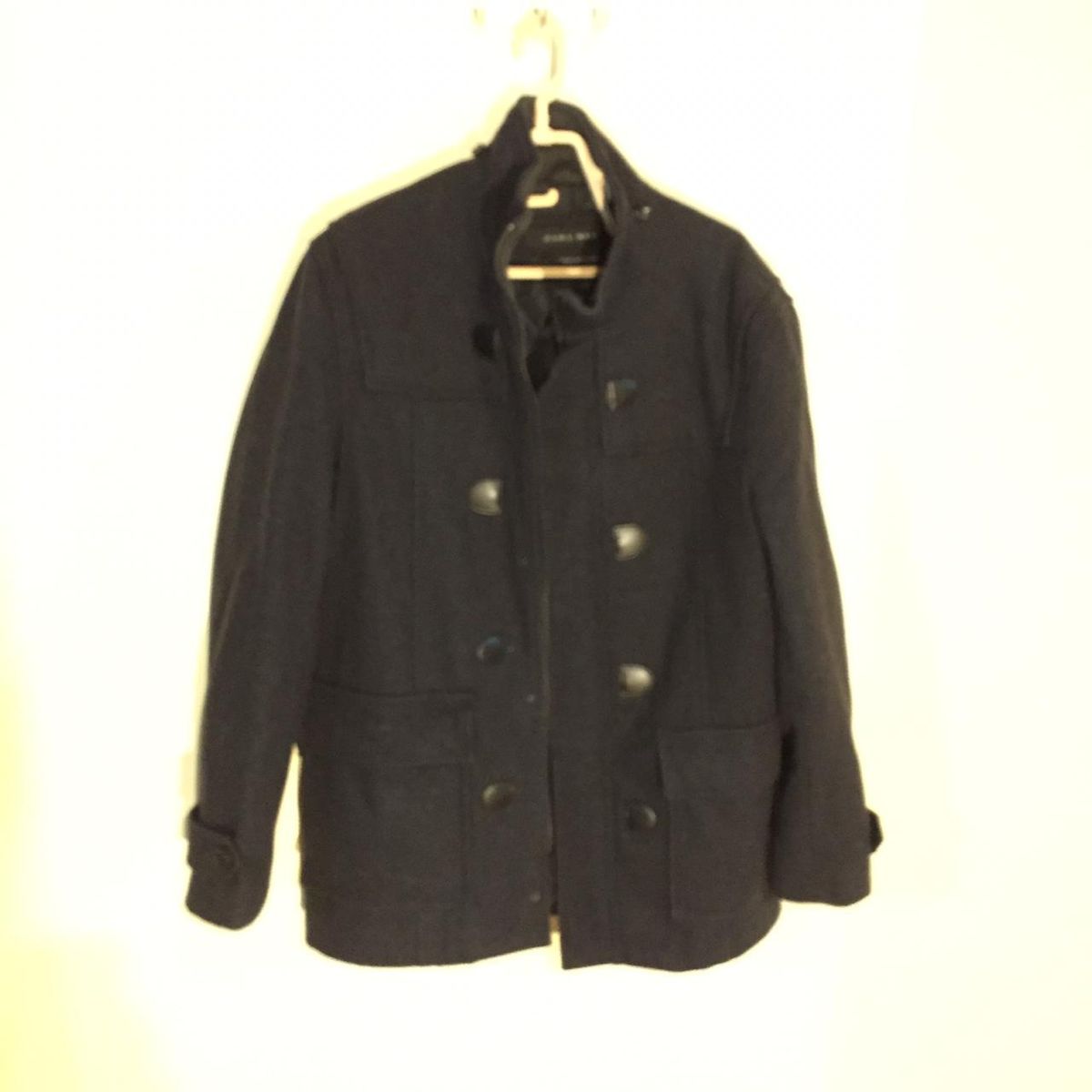 casaco sobretudo masculino zara