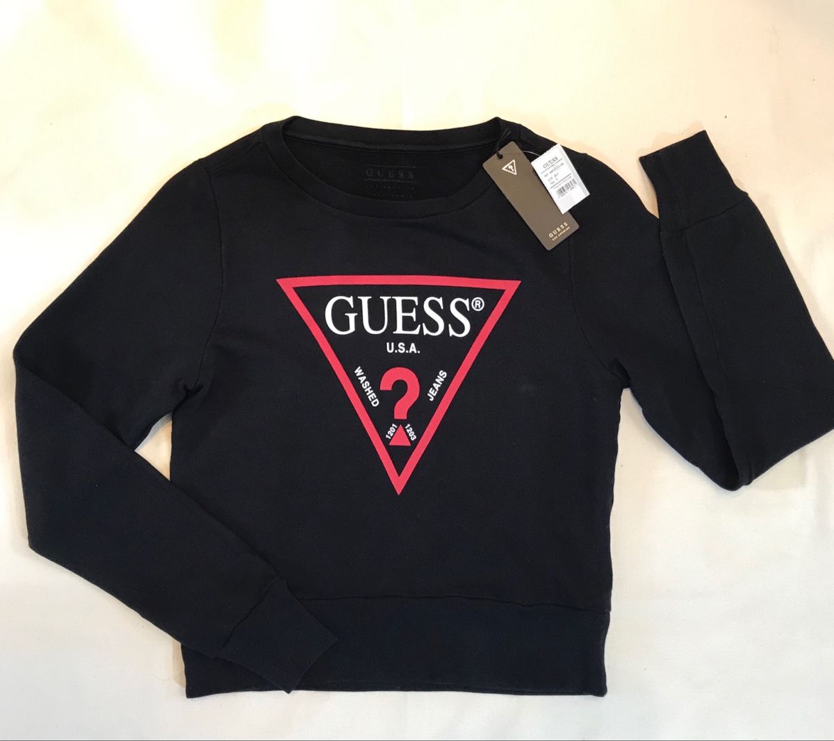 moletom guess feminino