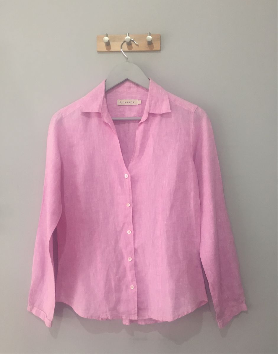 camisa de linho feminina