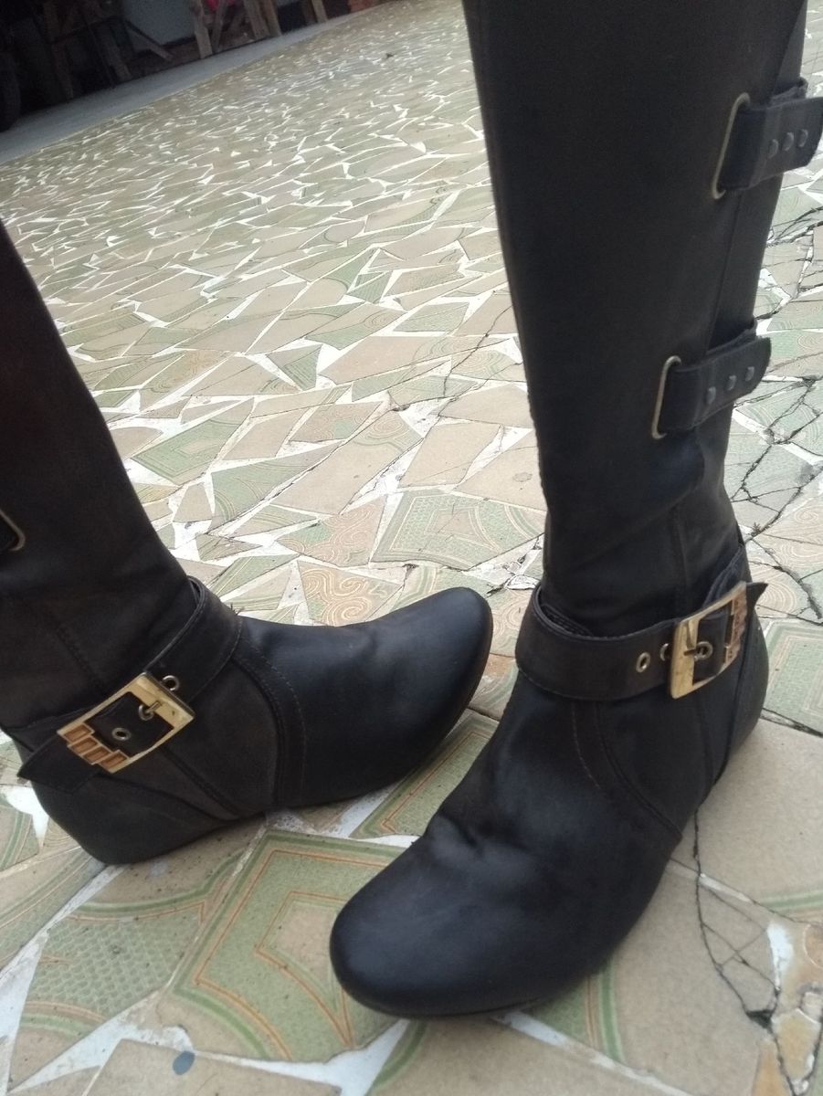 bota usaflex cano alto