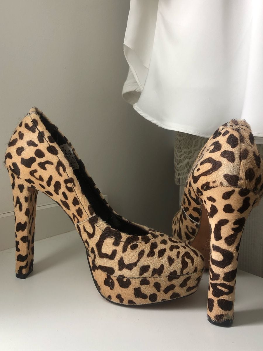 scarpin animal print santa lolla