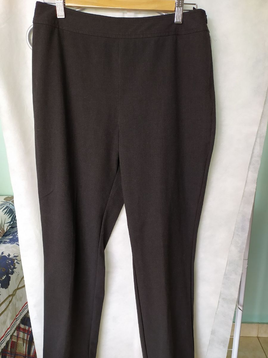 calça social grafite feminina