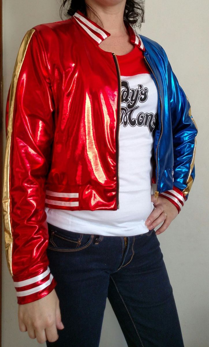 jaqueta arlequina infantil