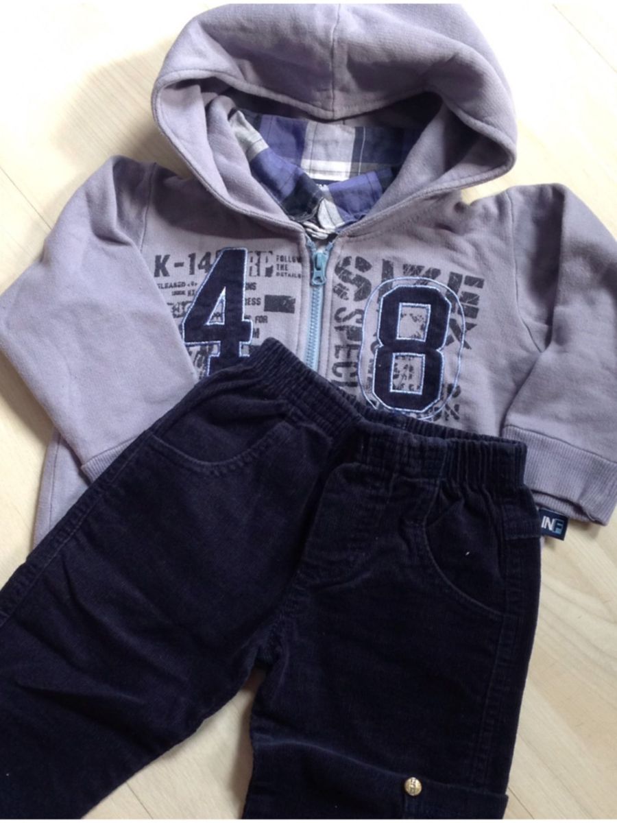 conjunto moletom infantil 1 ano