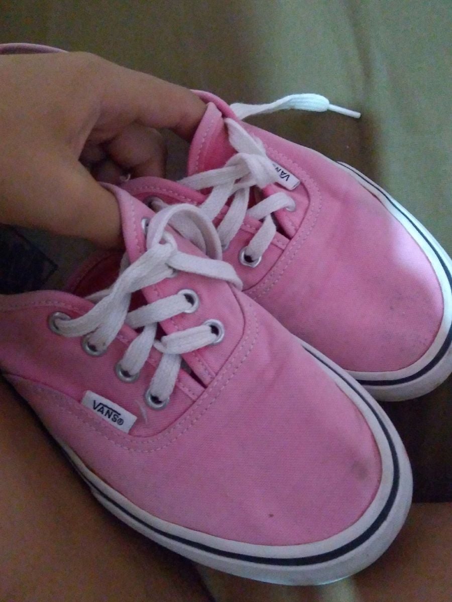 tenis vans feminino rosa claro