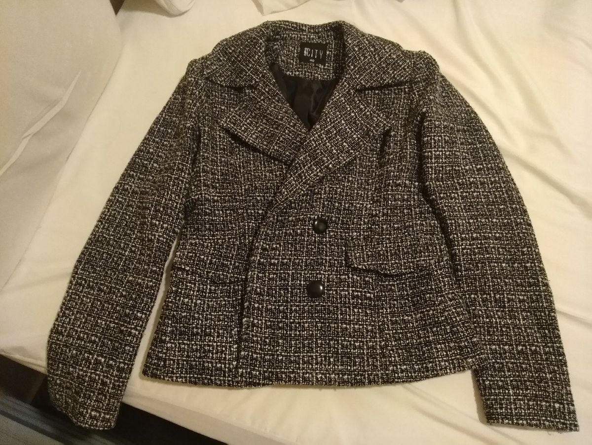 casaco tweed marisa