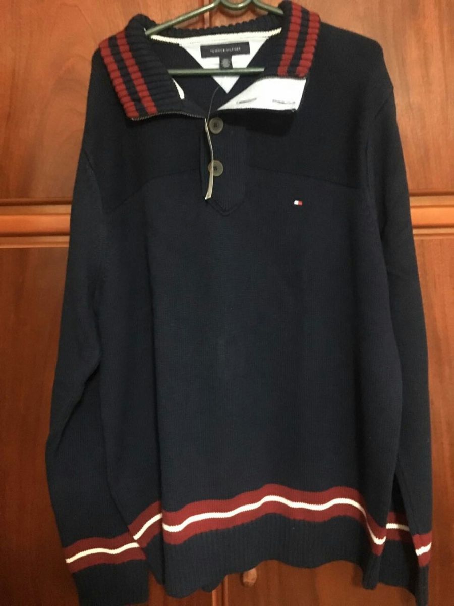 casaco de lã tommy hilfiger