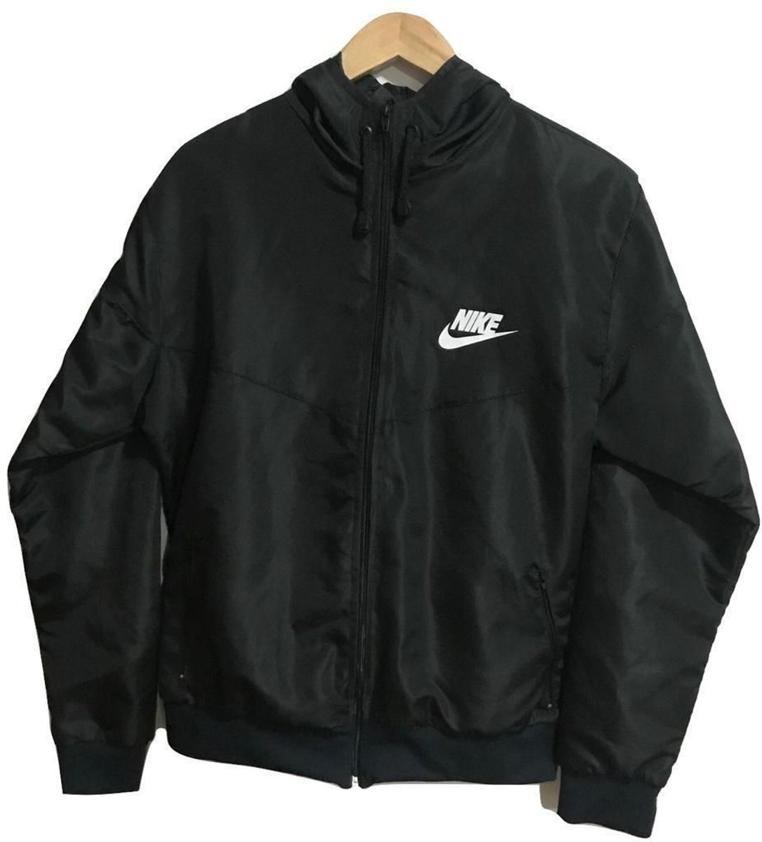 jaqueta corta vento nike feminina preta