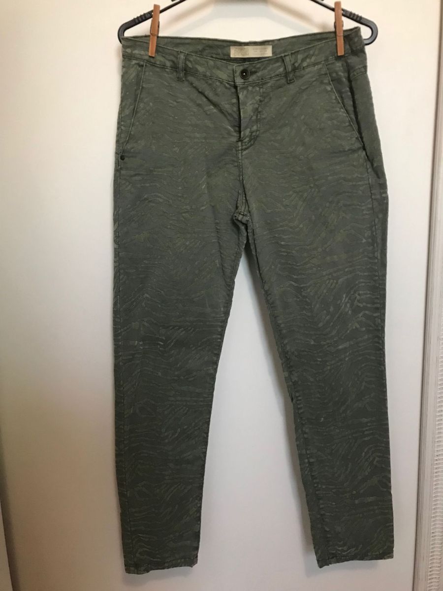 calça feminina camuflada zara