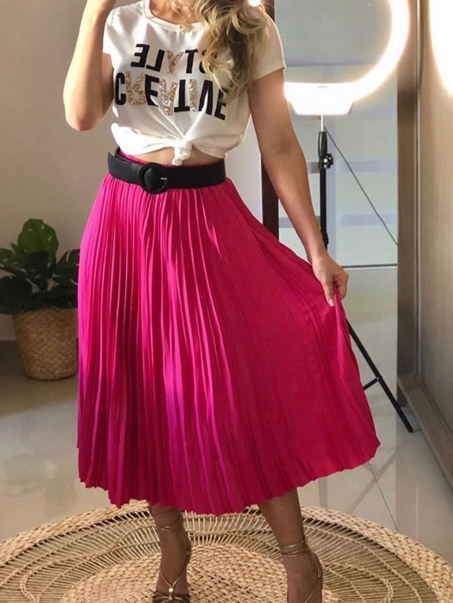 saia rosa pink